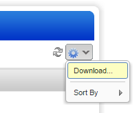 Download option.