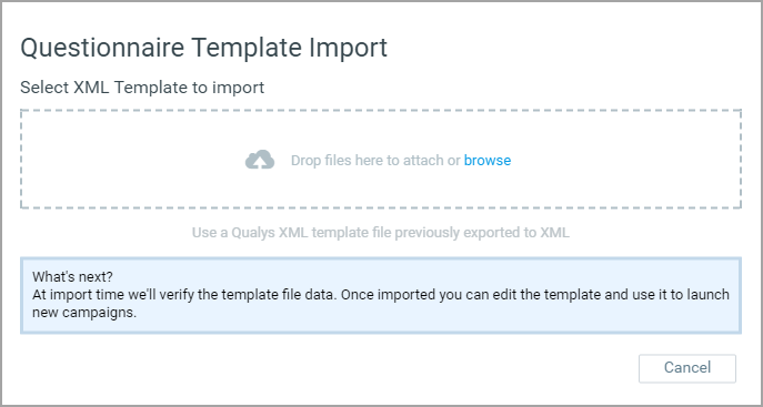 export template to xml