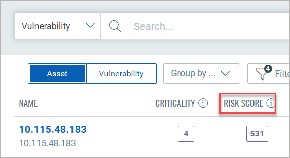 View Asset And Vulnerability Details