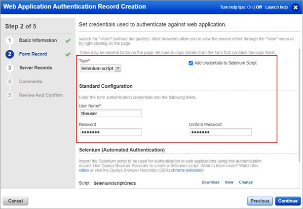 Parameterize Username And Password Parameters In Selenium Script